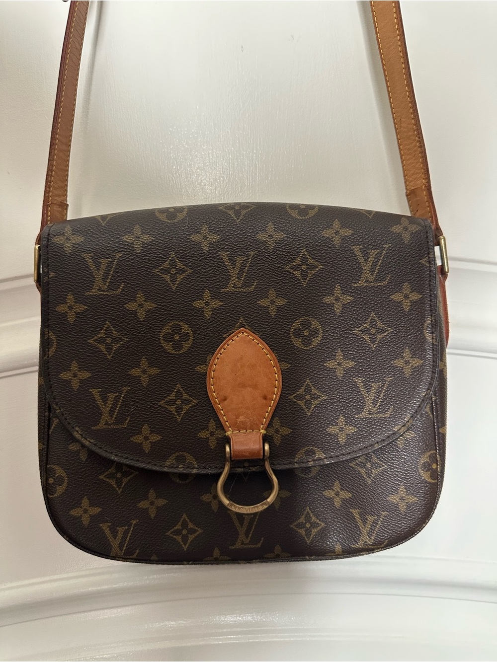Louis Vuitton St. Cloud GM in Monogram Canvas Flap Crossbody